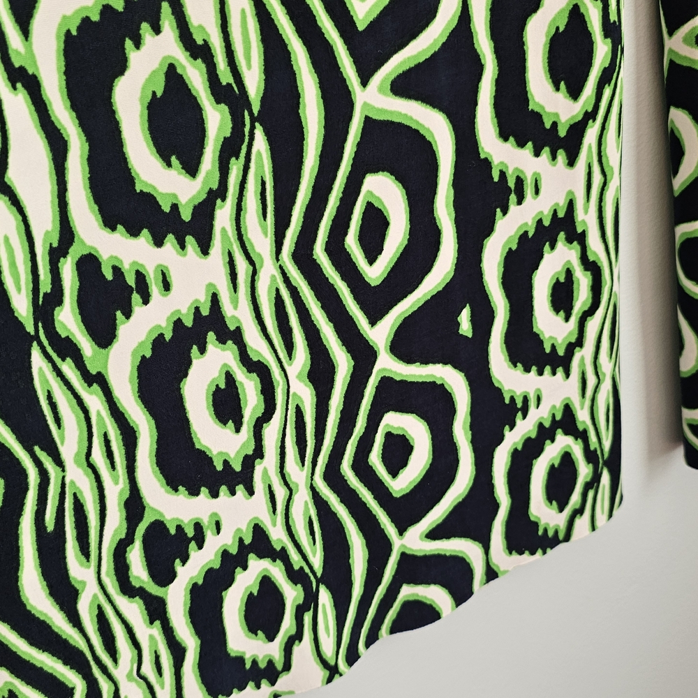 UK2LA Vibrant Green and Black Patterned Pants - Picture 4 of 6